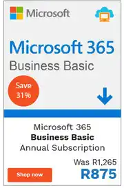 First Shop Microsoft 365 Business Basic offer