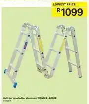 Leroy Merlin Wonder Multi Purpose Aluminium Ladder offer