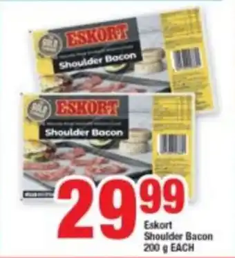 OK Foods Eskort Shoulder Bacon 200g each offer