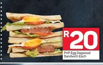 Pick n Pay PnP Egg Dagwood Sandwich each offer