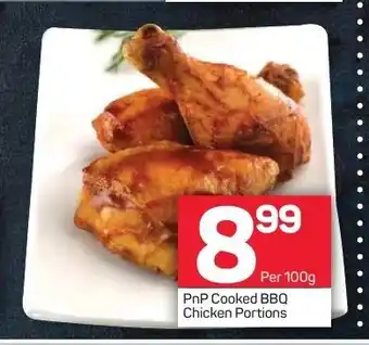 Pick n Pay PnP Cooked BBQ Chicken Portions per 100g offer