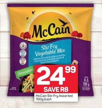 Pick n Pay McCain Stir Fry Assorted 700g each offer