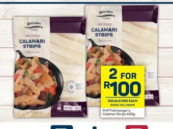 Pick n Pay PnP Fishmonger's Calamari Strips 400g offer