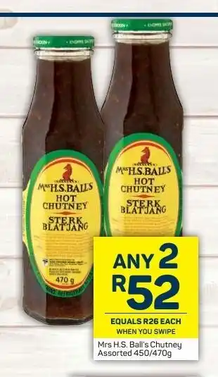 Pick n Pay Mrs. Ball's Chutney Assorted 450/470g offer