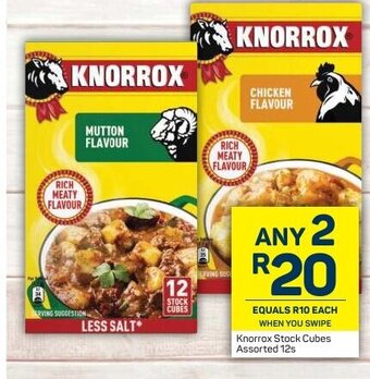 Knorrox Stock Cubes Assorted 12s