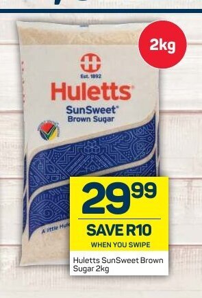 Pick n Pay Huletts Sunsweet Brown Sugar 2kg offer