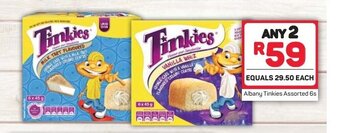 Pick n Pay Albany Tinkies Assorted 6s offer
