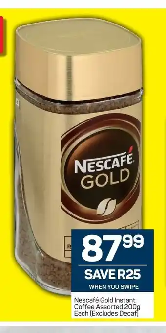 Pick n Pay Nescafe Gold Instant Coffee Assorted 200g each offer