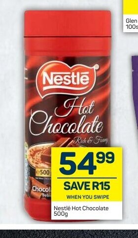 Pick n Pay Nestle Hot Chocolate 500g offer
