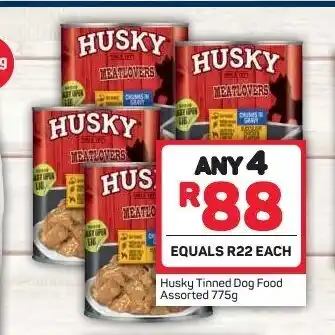 Pick n Pay Husky Tinned Dog Food Assorted 775g offer