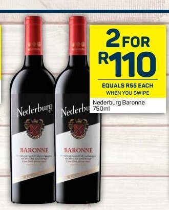 Pick n Pay Nederburg Baronne 750ml offer