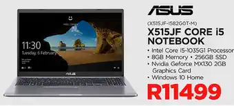 ASUS - X515JF Core i5 Notebook