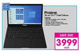 Makro Proline - 14.1" Intel Celeron Laptop offer