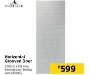 Builders Warehouse Swartland horizontal grooved door offer