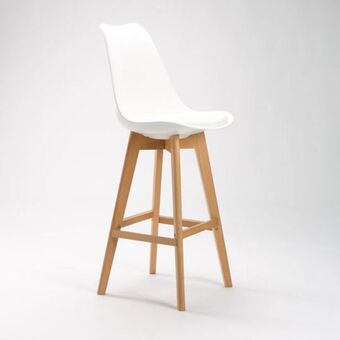 Eva wooden leg barstool