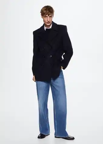 Short wool coat
