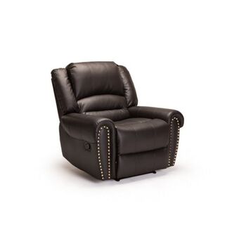 Decofurn Reno bonded leather upper armchair recliner offer
