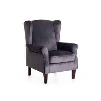 Decofurn Sam velvet wingback armchair offer