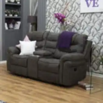 Discount Decor Jimmy 2 seater recliner with console offer