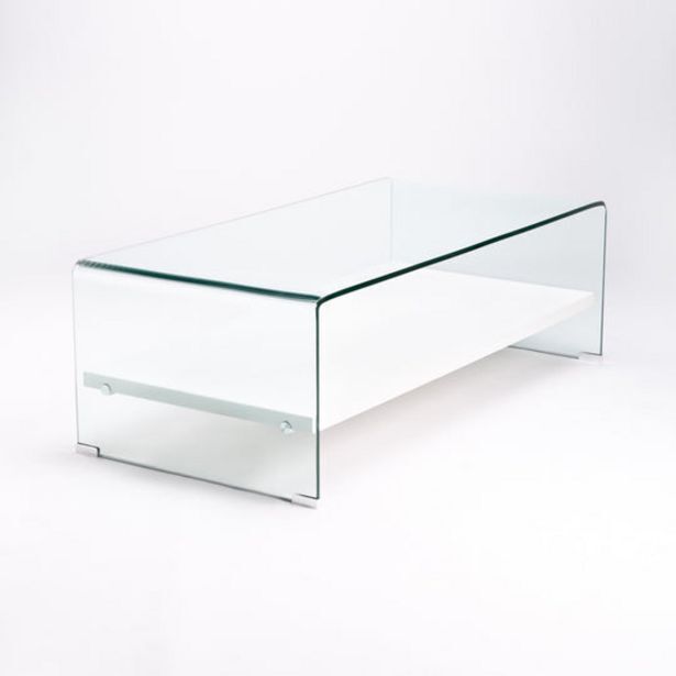 Ivy 12mm tempered glass coffee table offer at Decofurn