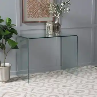Discount Decor Ghost glass office desk offer