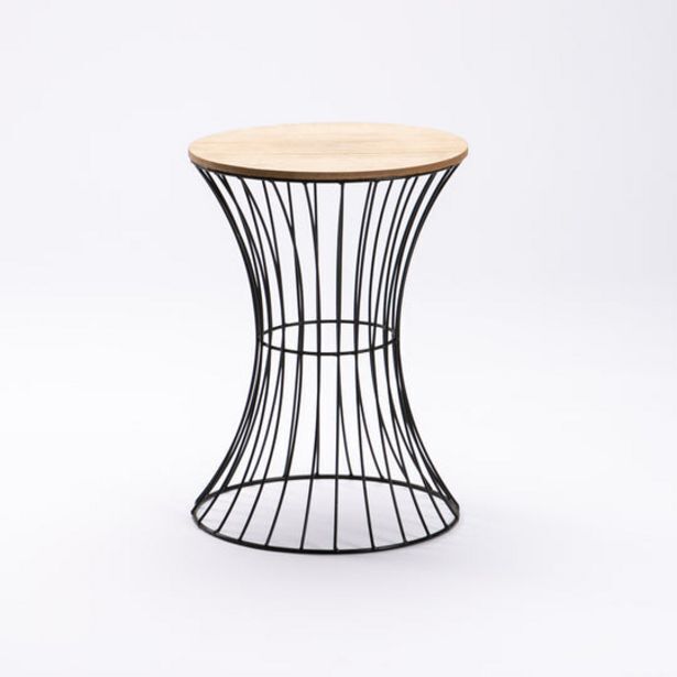 Spiro 36cm round side table offer at Decofurn