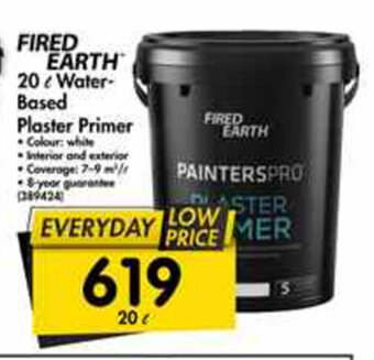 Makro Fired Earth 20L Water Based Plaster Primer offer