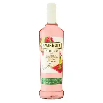 Pick n Pay Liquor Smirnoff infused raspberry, passionfruit & lime vodka 750ml offer