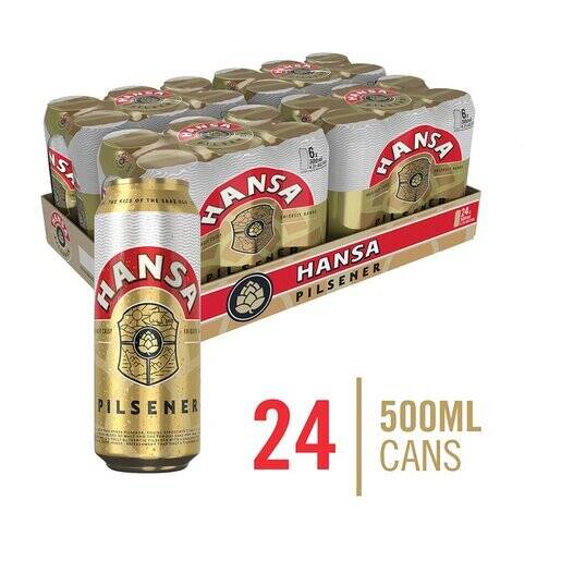 Hansa pilsener can 500ml x 24 offer at Pick n Pay Liquor