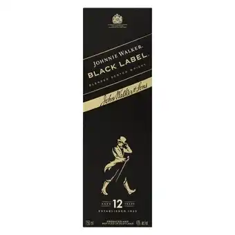 Pick n Pay Liquor Johnnie walker black label 12yo whisky 750ml offer