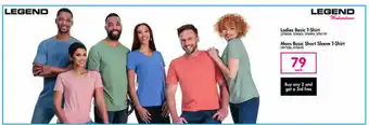 Makro Legend - Ladies Basic T-Shirt or Mens Basic Short Sleeve T-Shirt offer