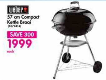Makro Weber 57cm Compact Kettle Braai offer