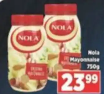 Goal Supermarket Nola Mayonnaise 750g offer