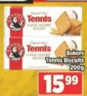 Goal Supermarket Bakers Tennis Biscuits 200g offer