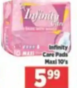 Infinity Care Pads Maxi 10's