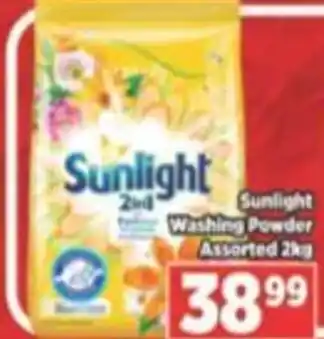 Goal Supermarket Sunlight Washing Powder 2kg offer