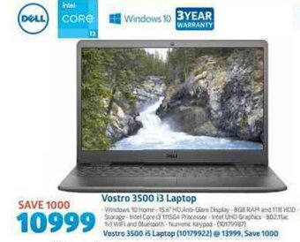 Incredible Connection DELL - Vostro 3500 i3 Laptop offer
