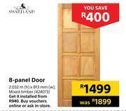 Builders Warehouse Swartland 8 panel door offer