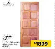 Builders Warehouse Swartland 10 panel door offer