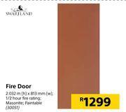 Builders Warehouse Swartland fire door offer