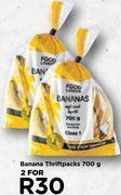 Food Lover's Market Banana thriftpacks-for 2 x 700g offer