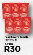 Food Lover's Market Food lover's tomato paste-for 6 x 50g offer
