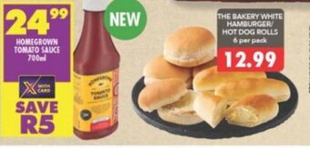 Shoprite Homegrown Tomato Sauce 700ml offer