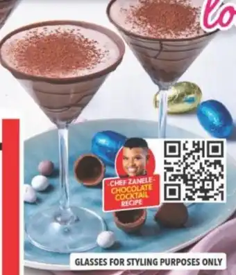 Shoprite Chef Zanale Chocolate Cocktail Recipe offer