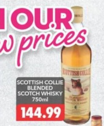 Shoprite Scottish Collie Blended Scotch Whisky 750ml offer