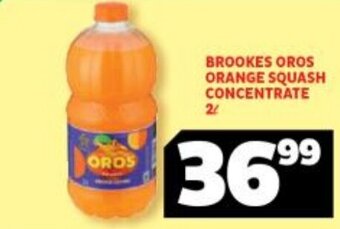 Usave Brookes Oros Orange Squash Concentrate 2l offer