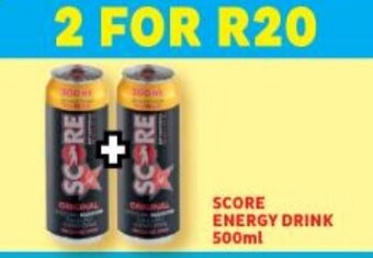 Usave Score Energy Drink 500ml offer