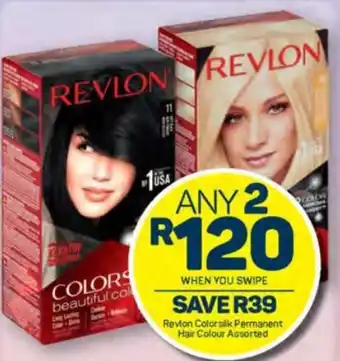 Pick n Pay Revlon Colorsilk Permanent Hair Colour Assorted offer