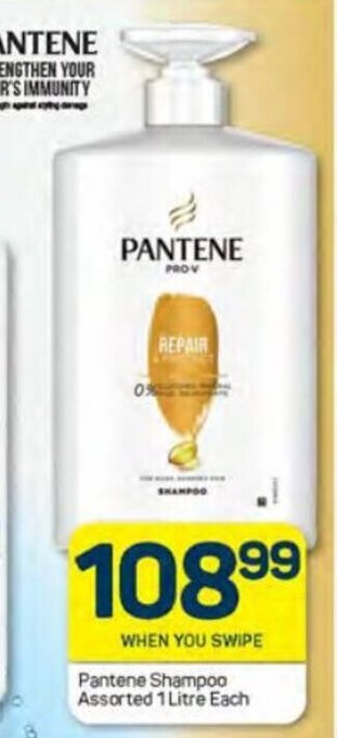 Pick n Pay Pantene Shampoo Assorted 1 Litre each offer