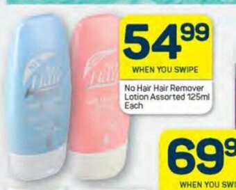 No Hair Hair Remover Lotion Assorted 125ml each